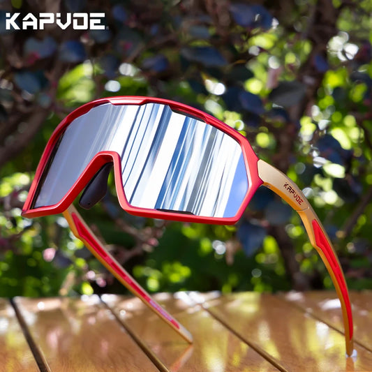 Kapvoe Cycling Glasses UV400 Protection Unisex Sunglasses