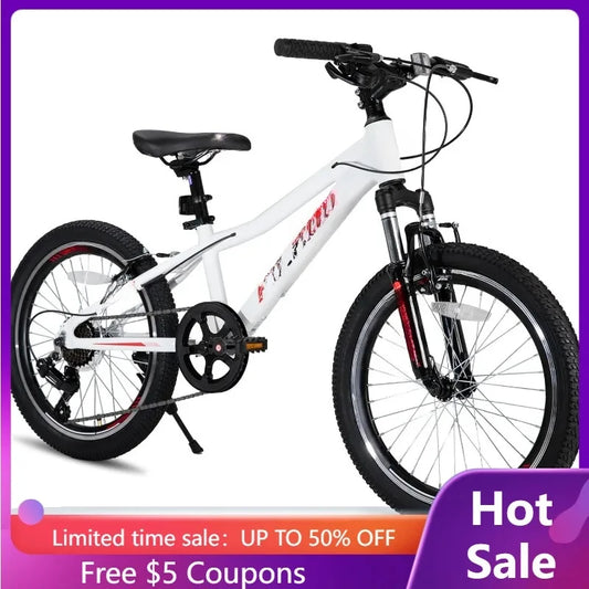Fork Mountain Bike For Women 21 Speed Aluminum Frame