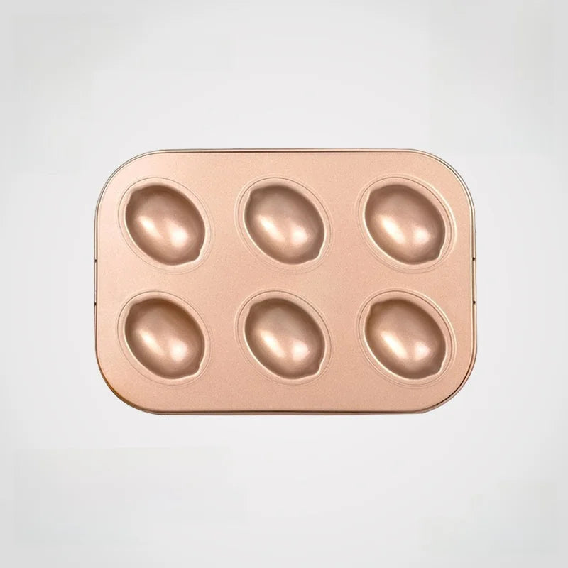 Others Cartoon Nonstick 6 Cavities Baking Mold for Oven Use
