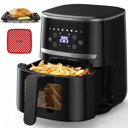 Acekool Air Fryer Toaster Oven With 8 Cooking Presets