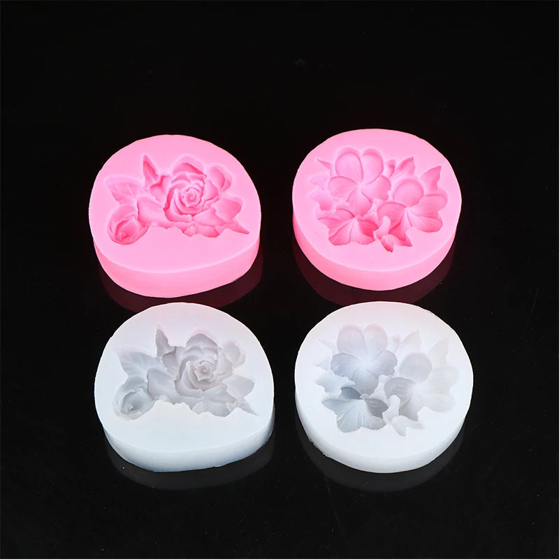 Cake Tools Flower Silicone Cake Mold Gardenia Plumeria
