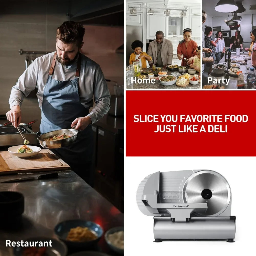 Hign-concerned Meat Slicer Electric Removable Blade Deli