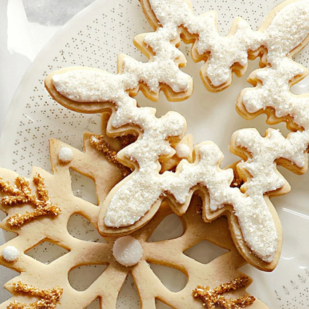 Hign Concerned ZK30 3D Snowflake Cake Mold Stainless Steel