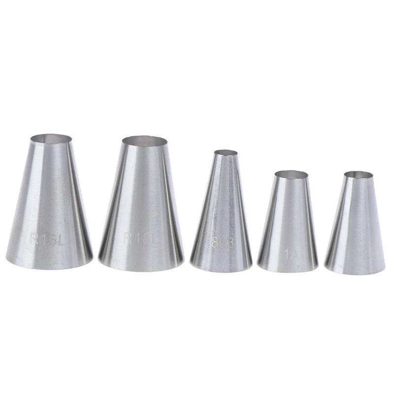 Cake Tools Decorating Tip Stainless Steel Piping Nozzles