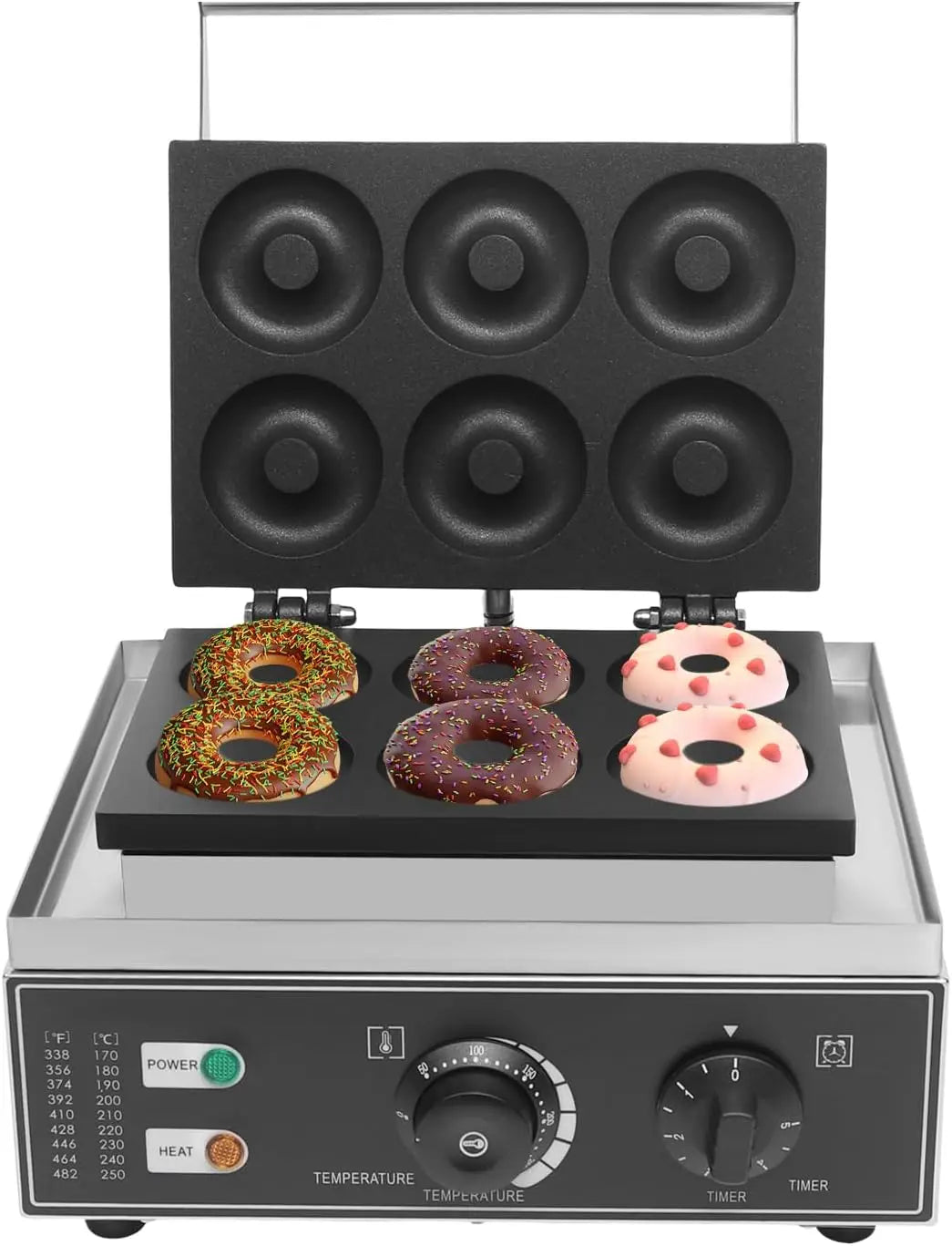 Iosn Donut Maker Machine Pancake Double Sided Heating