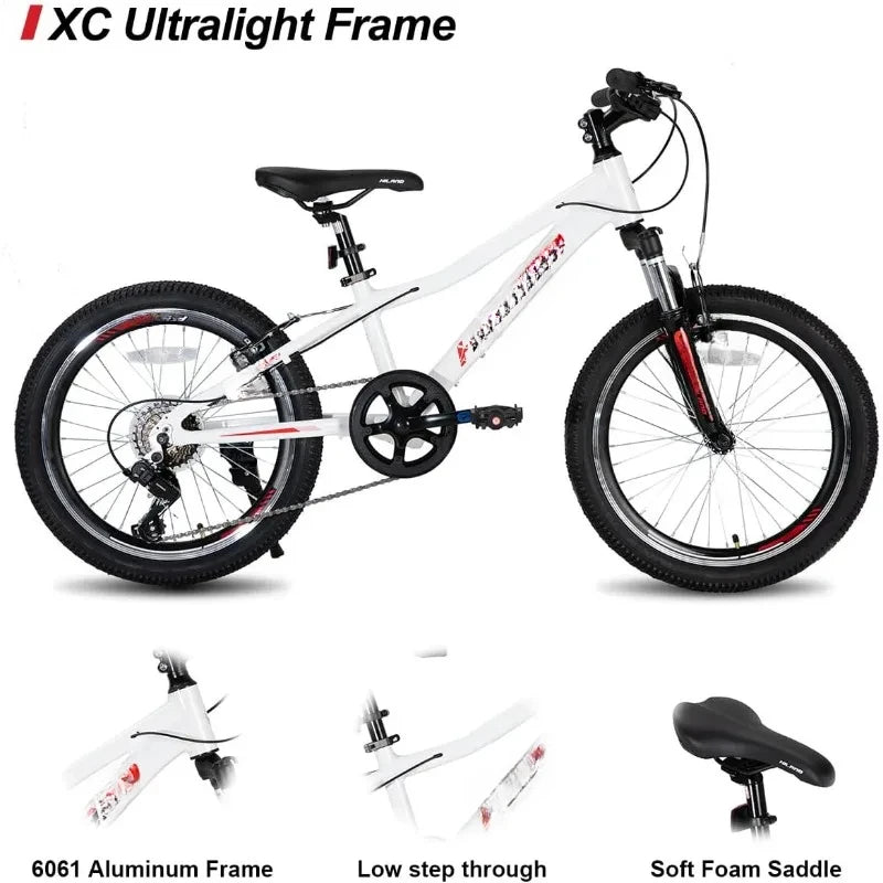 Fork Mountain Bike For Women 21 Speed Aluminum Frame