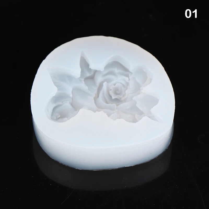 Cake Tools Flower Silicone Cake Mold Gardenia Plumeria