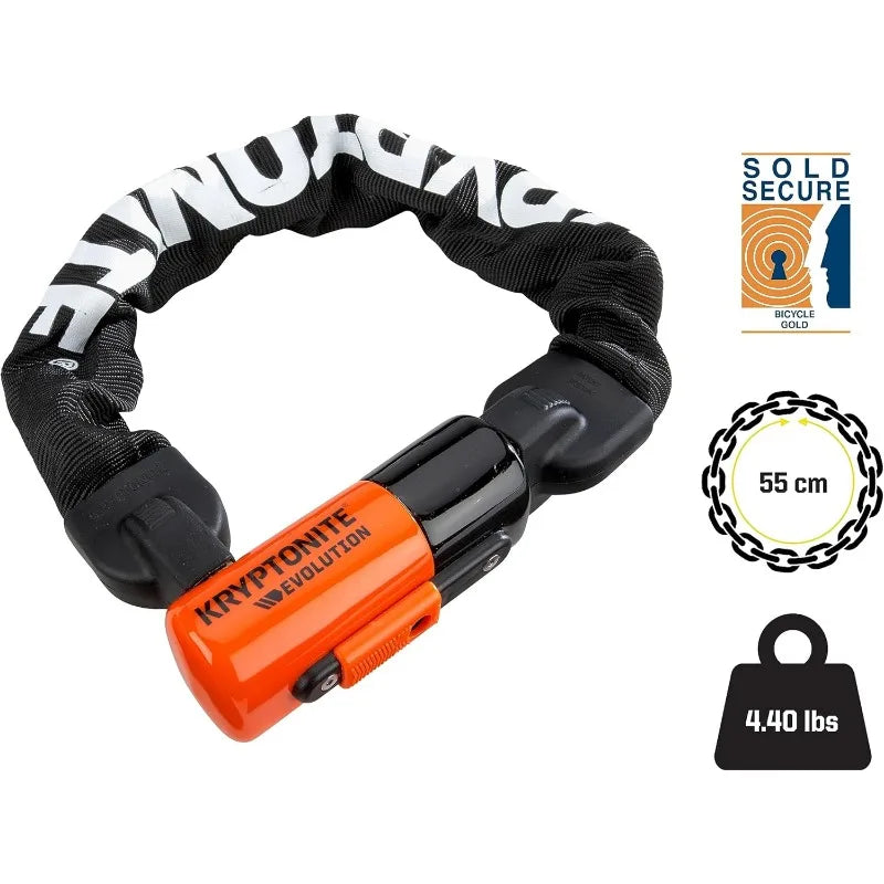 YTYIN Evolution 1055 Mini Bike Chain Lock Heavy Security