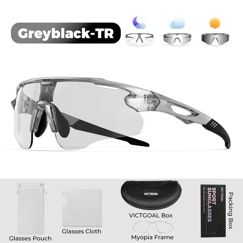 VICTGOAL Photochromic Sports Sunglasses Unisex UV400