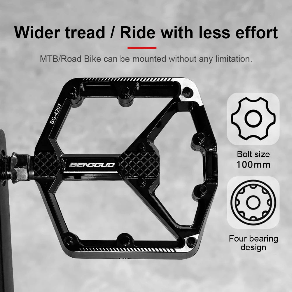 Shunmaii Ultralight Double Du Bearing Mountain Pedals