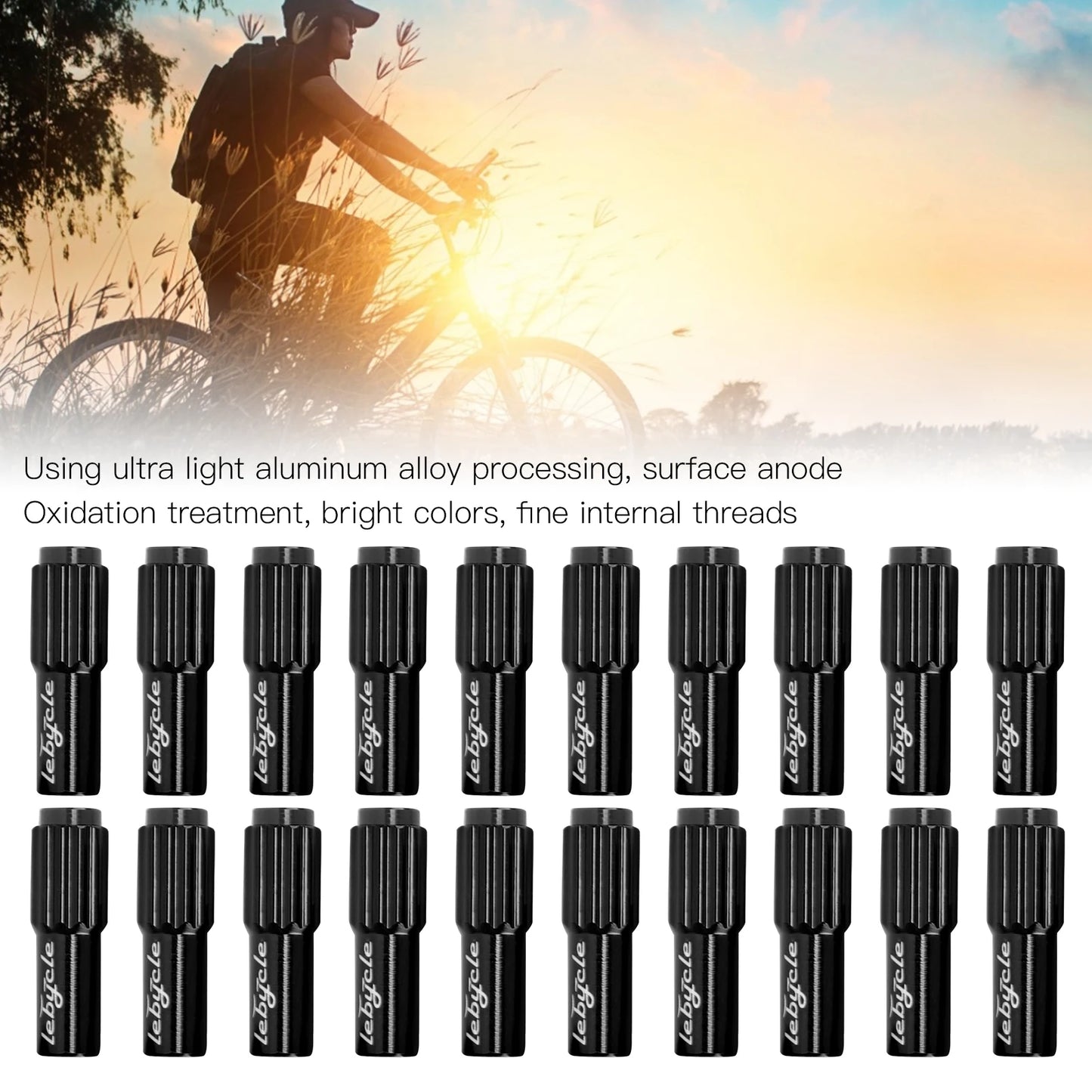 Hign Concerned Bicycle Cable Screws Aluminum Alloy Tuning Kit