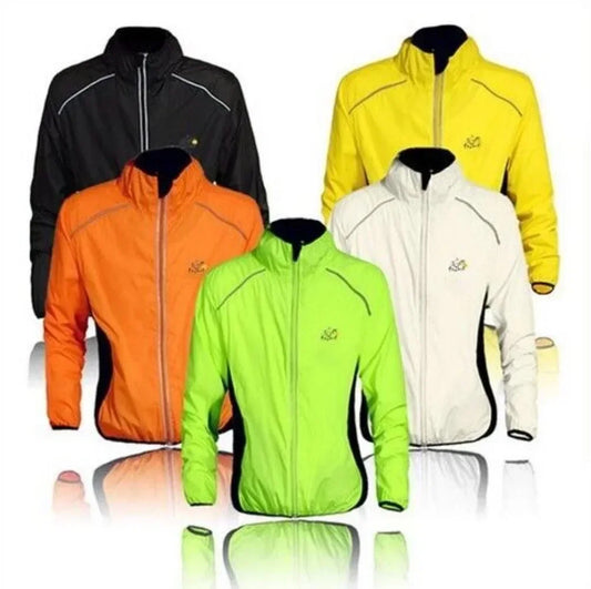 Guangdong Reflective Mens Rain Jacket Waterproof Windproof