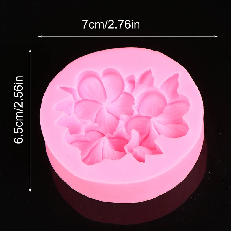 Cake Tools Flower Silicone Cake Mold Gardenia Plumeria