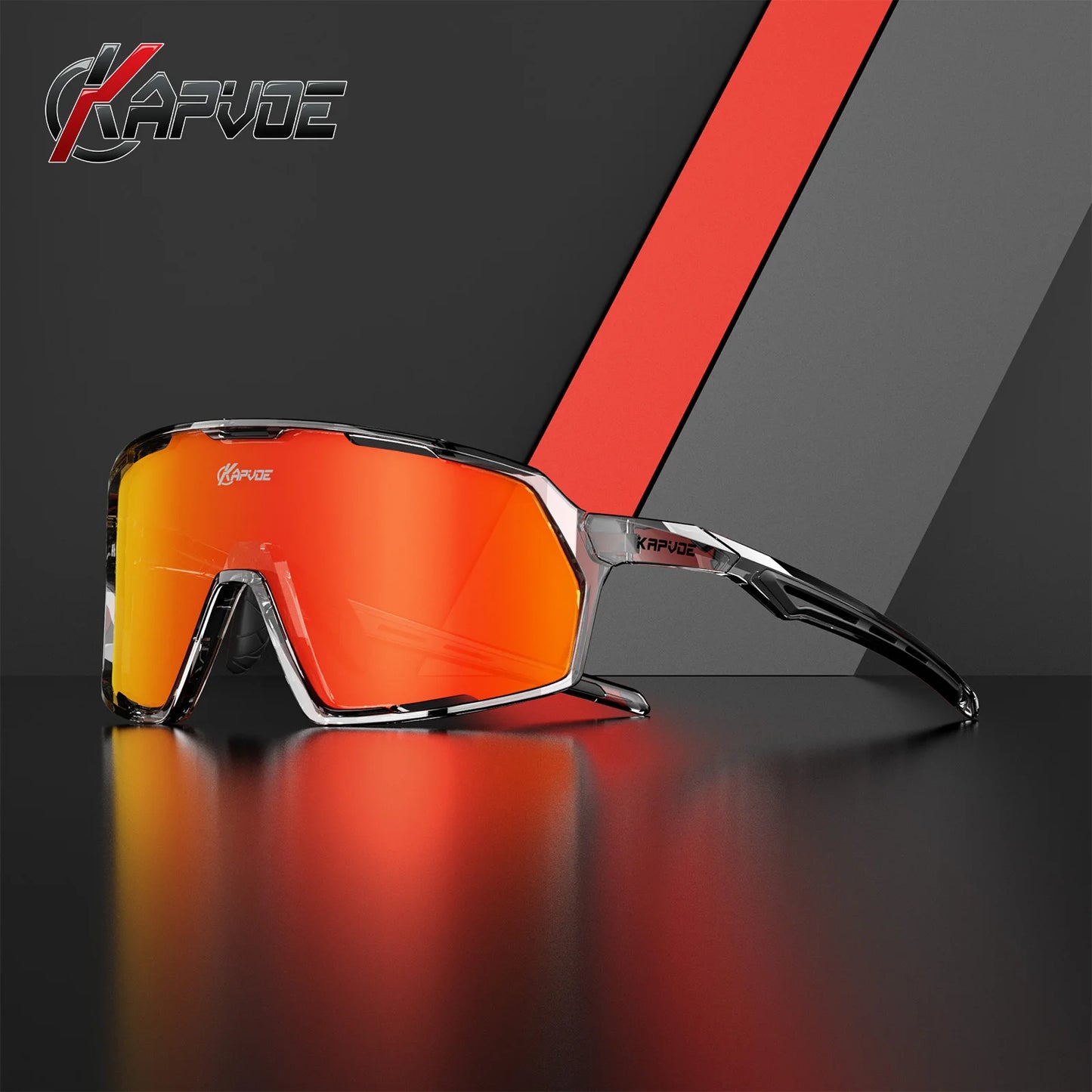 Kapvoe Cycling Glasses UV400 Protection Unisex Sunglasses