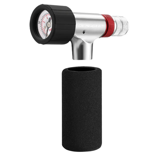 Hign-concerned CO2 Bicycle Pump With Sponge Cover Cap