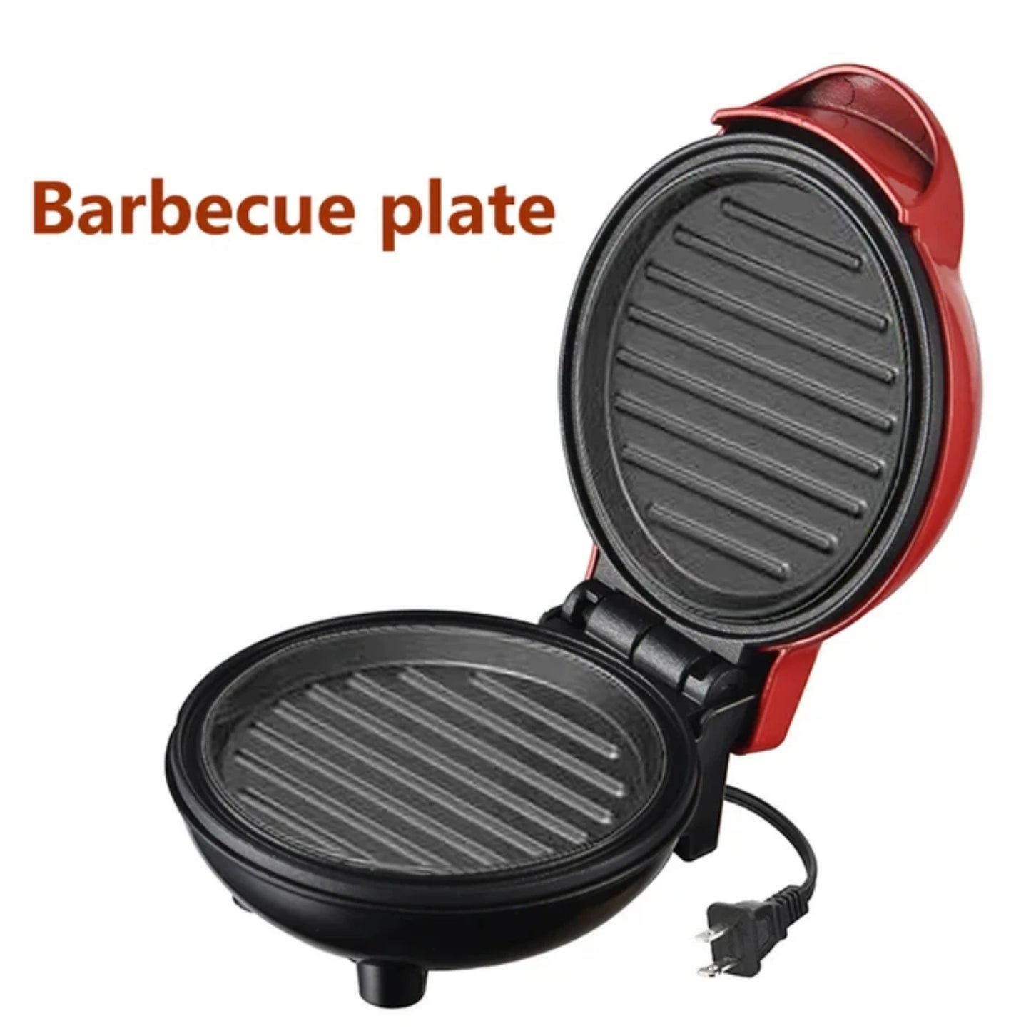 Mini Waffle Maker Pancake Baking Machine Sandwich Toast  Breakfast Maker Non-stick Barbecue Oven Double-side Heating