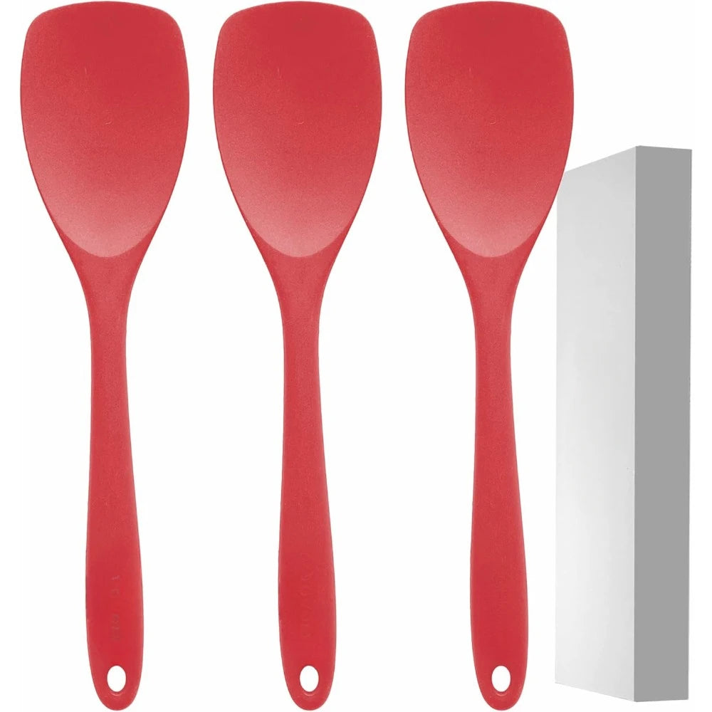 Silicone Spatula Set Heat Resistant Nonstick Spatulas For Cooking