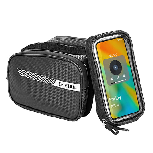 B Soul Bicycle Top Frame Bag Front Frame Carrier Pouch