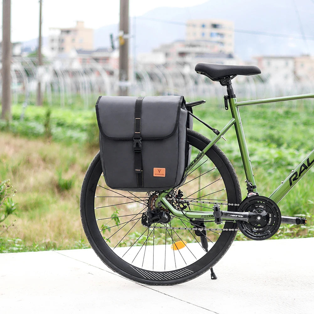 Function Bicycle Rear Seat Bag Large Capacity Pannier