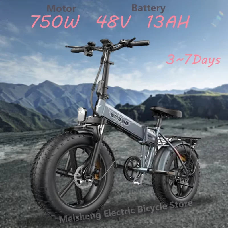 Desert Snow Ebike EP2 Pro 750W 48V Foldable Fat Tire