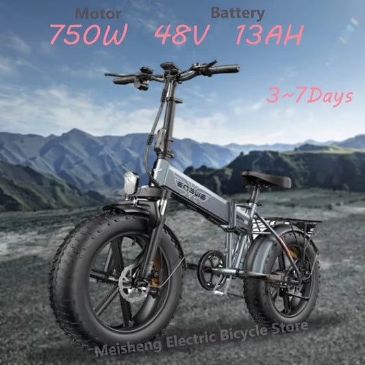 EP 2 PRO 750W Foldable Alloy Fat Tire Electric Bike