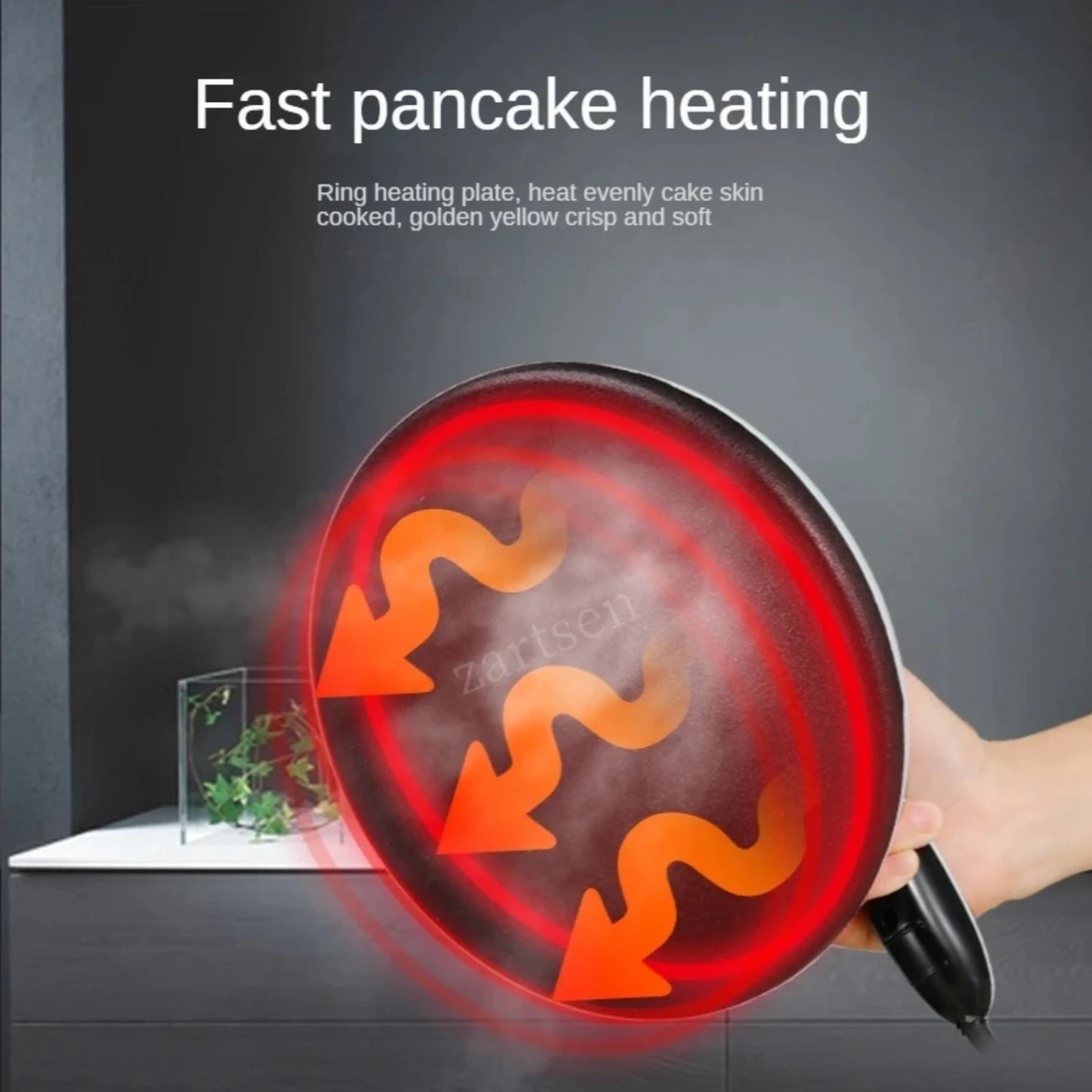 OIMG Automatic Nonstick Crepe Maker And Pancake Machine
