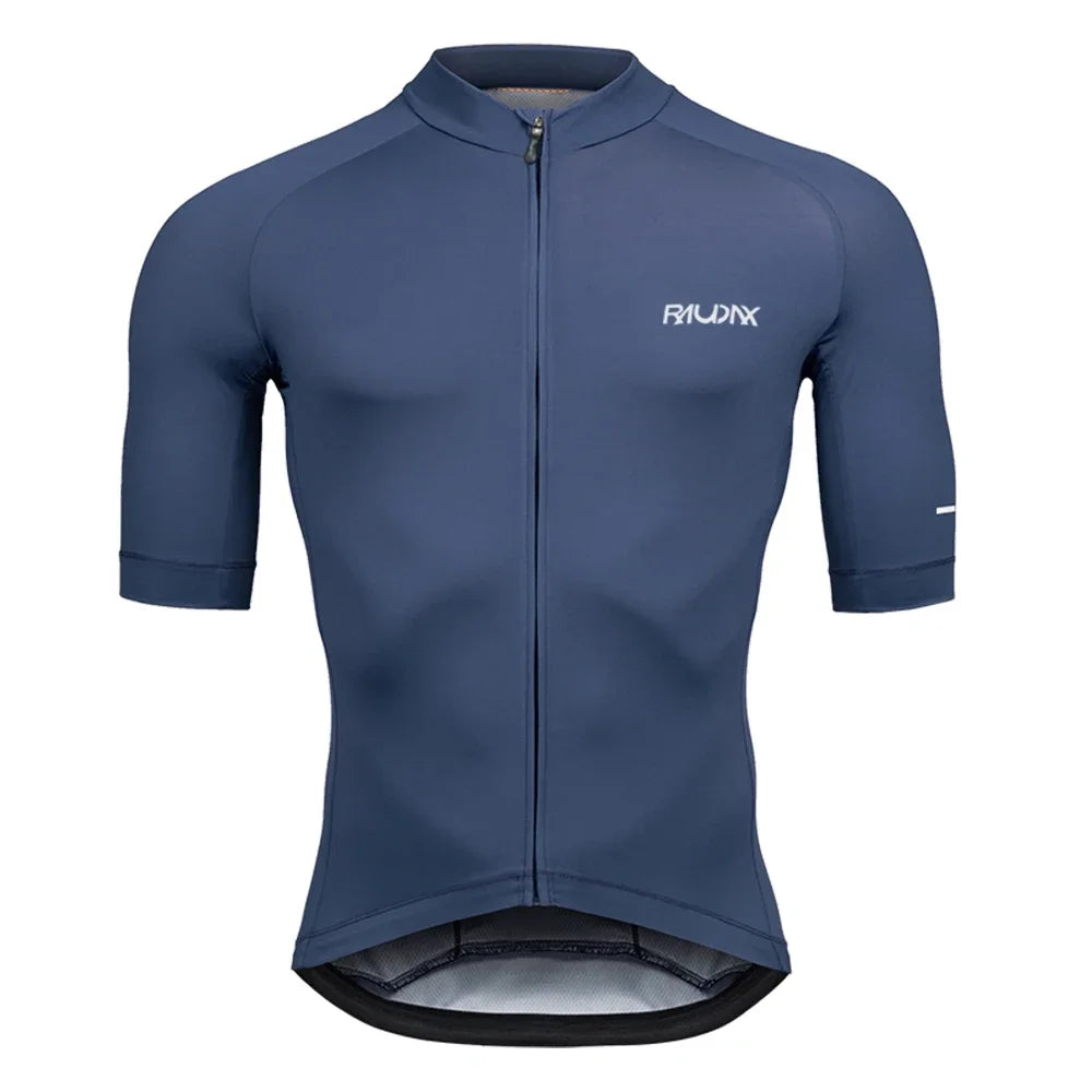Raudax Cycling Jersey Unisex Short Sleeve Breathable Fabric