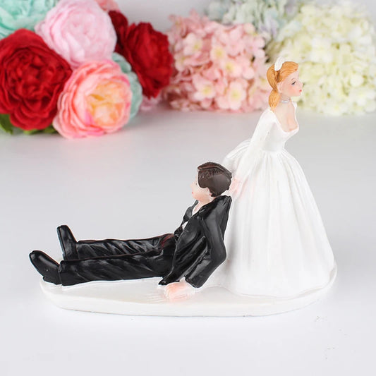 Zhejiang Hign Chemical Bride And Groom Wedding Cake Topper