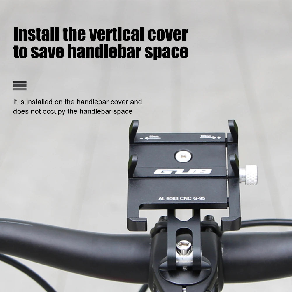 GUB Handlebar Phone Mount Aluminum Alloy Bike Phone Holder