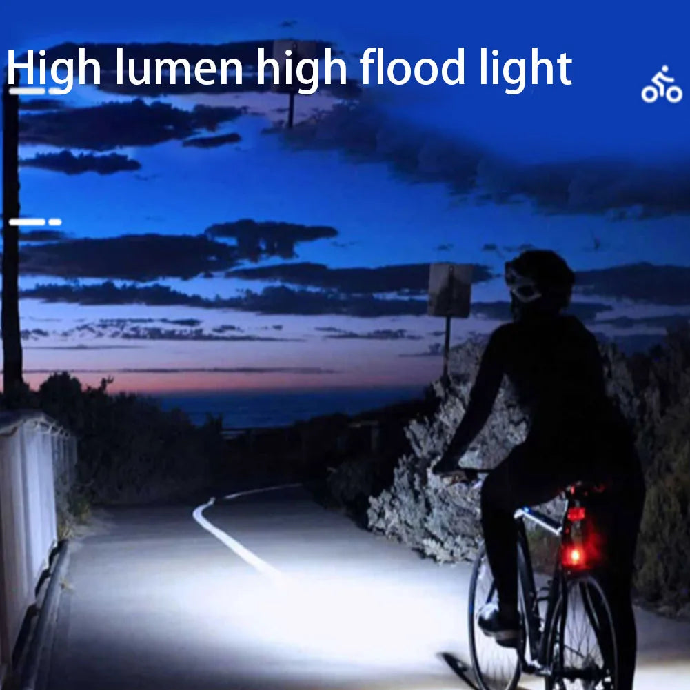 APWIKOGER LED Bicycle Front Light IPX4 Waterproof Headlamp