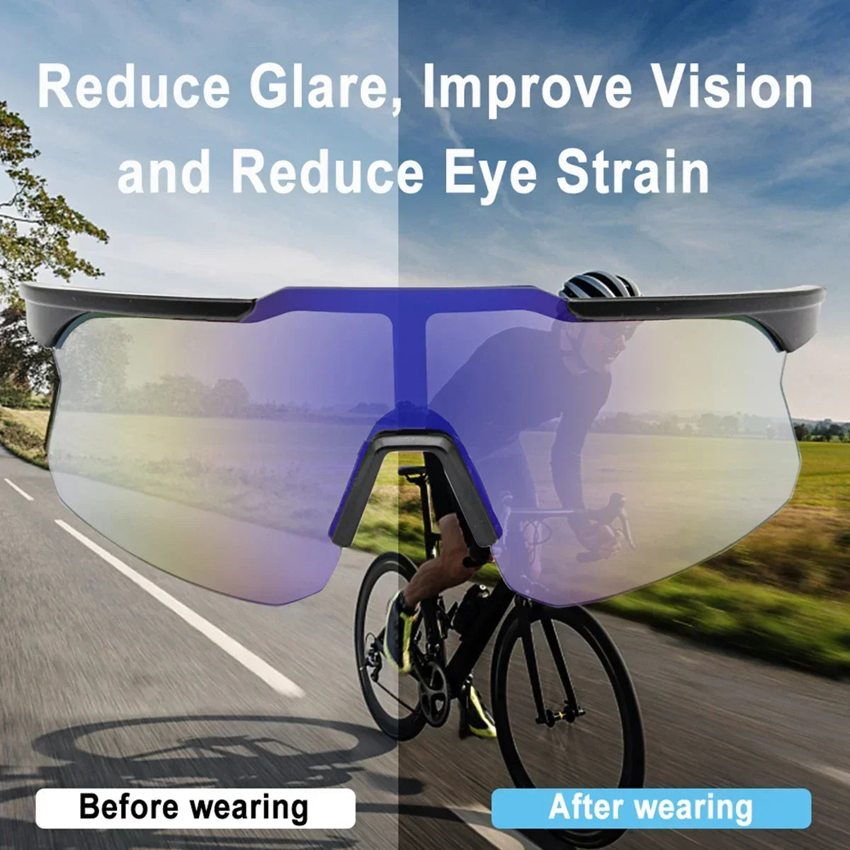 Riding Cycling Sunglasses MTB Glasses Outdoor Eyewear