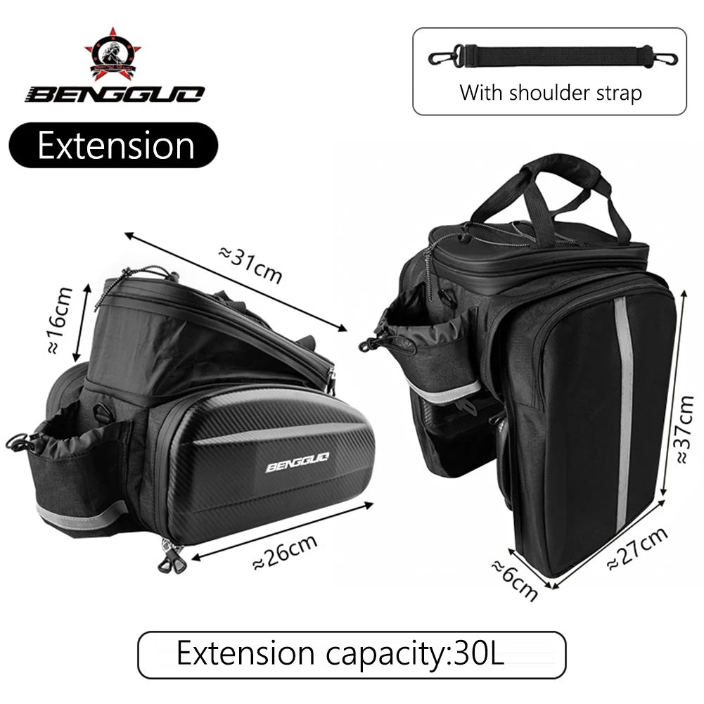 Hign Concerned Bicycle Rear Seat Bag Waterproof Pannier