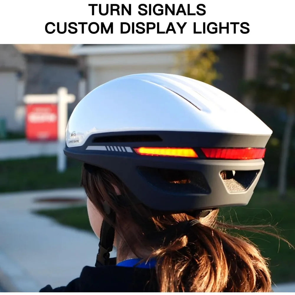 Hignconcerned Smart Bike Helmet With Built In Speakers