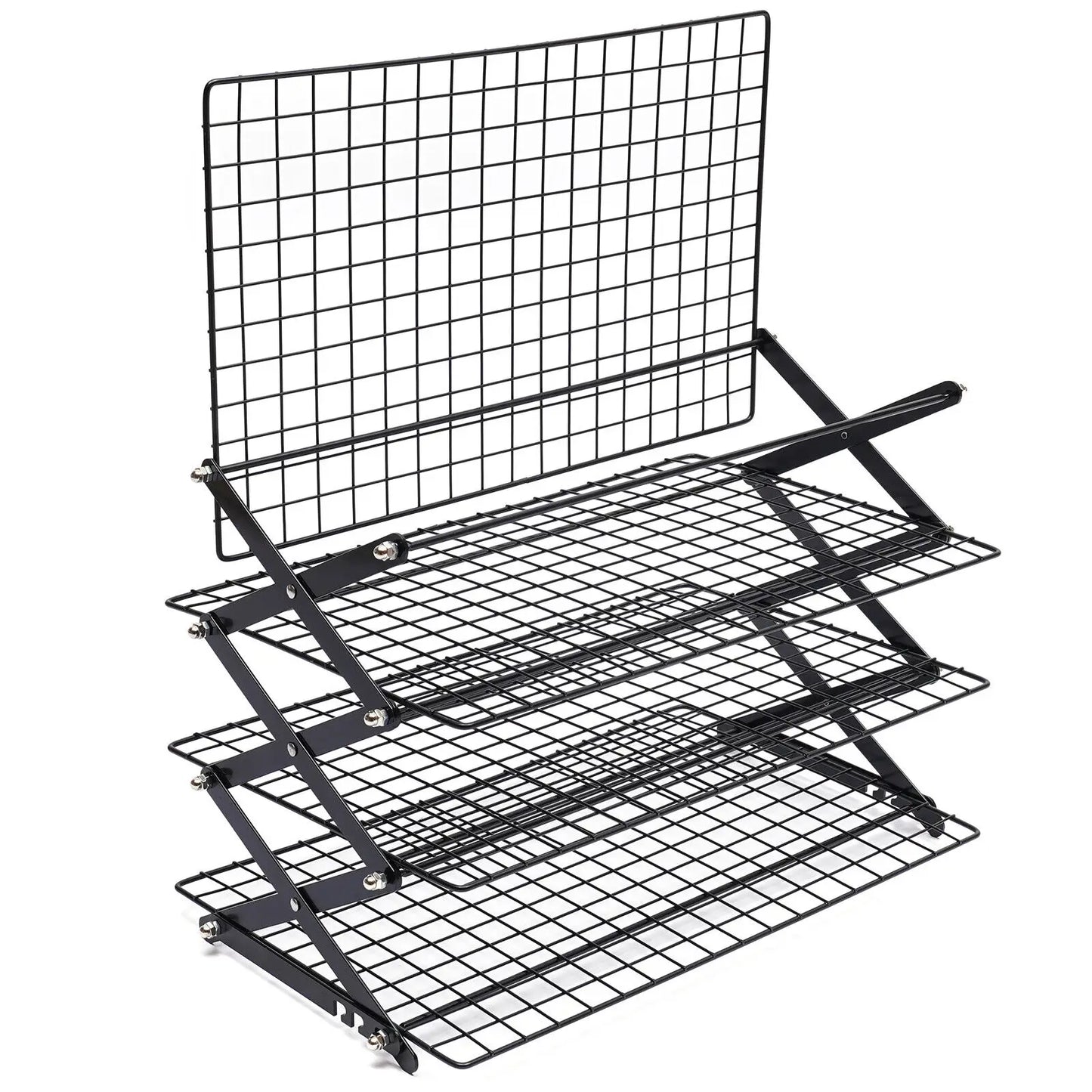 Hign Concerned 4 Tier Collapsible Cooling Rack Bakeware
