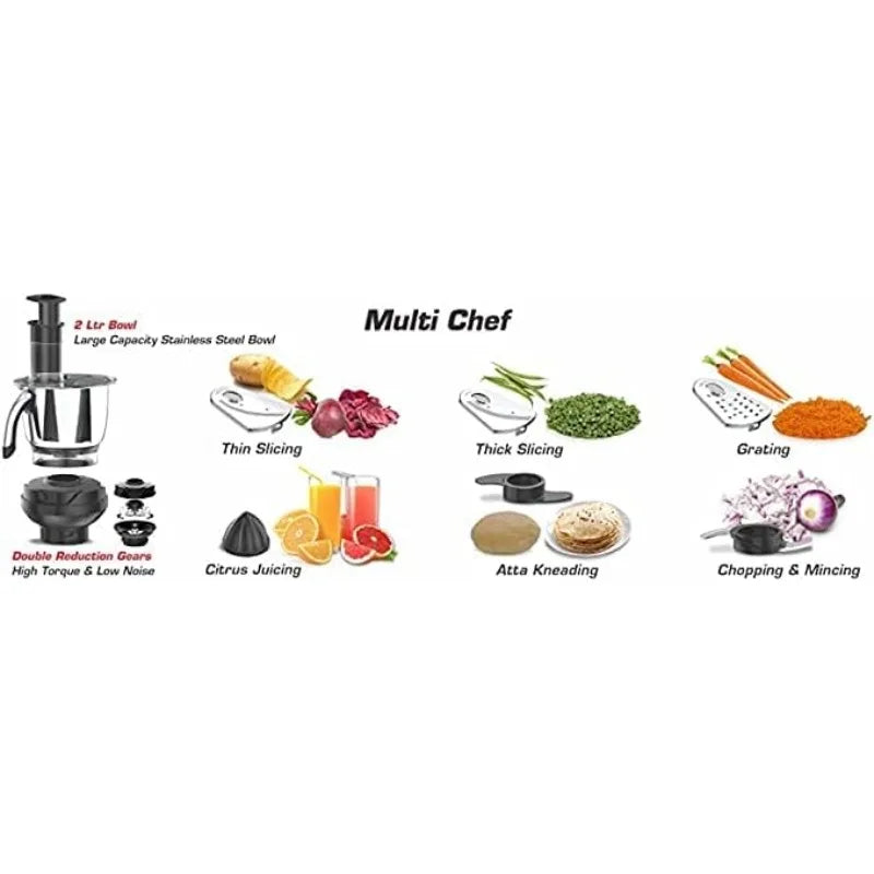 Vidiem ADC All Day Companion Mixer Grinder And Processor