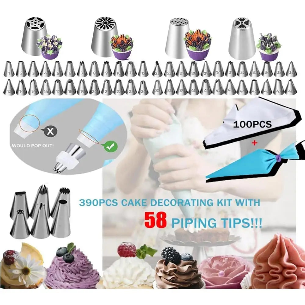 Feature Silicone Bakeware Cake Decorating Kit Turntable
