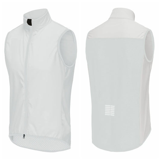 Rsantce Windproof Waterproof Cycling Vest Jacket MTB Men