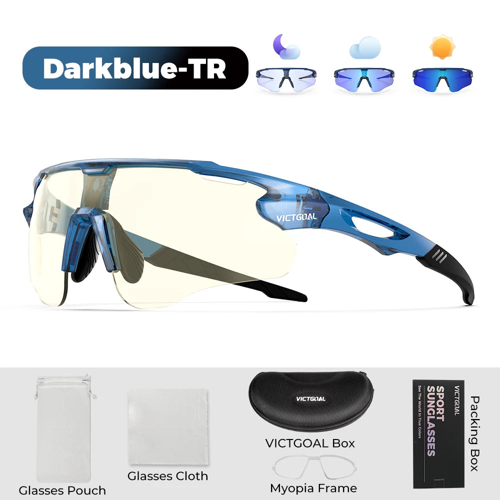 VICTGOAL Photochromic Sports Sunglasses Unisex UV400