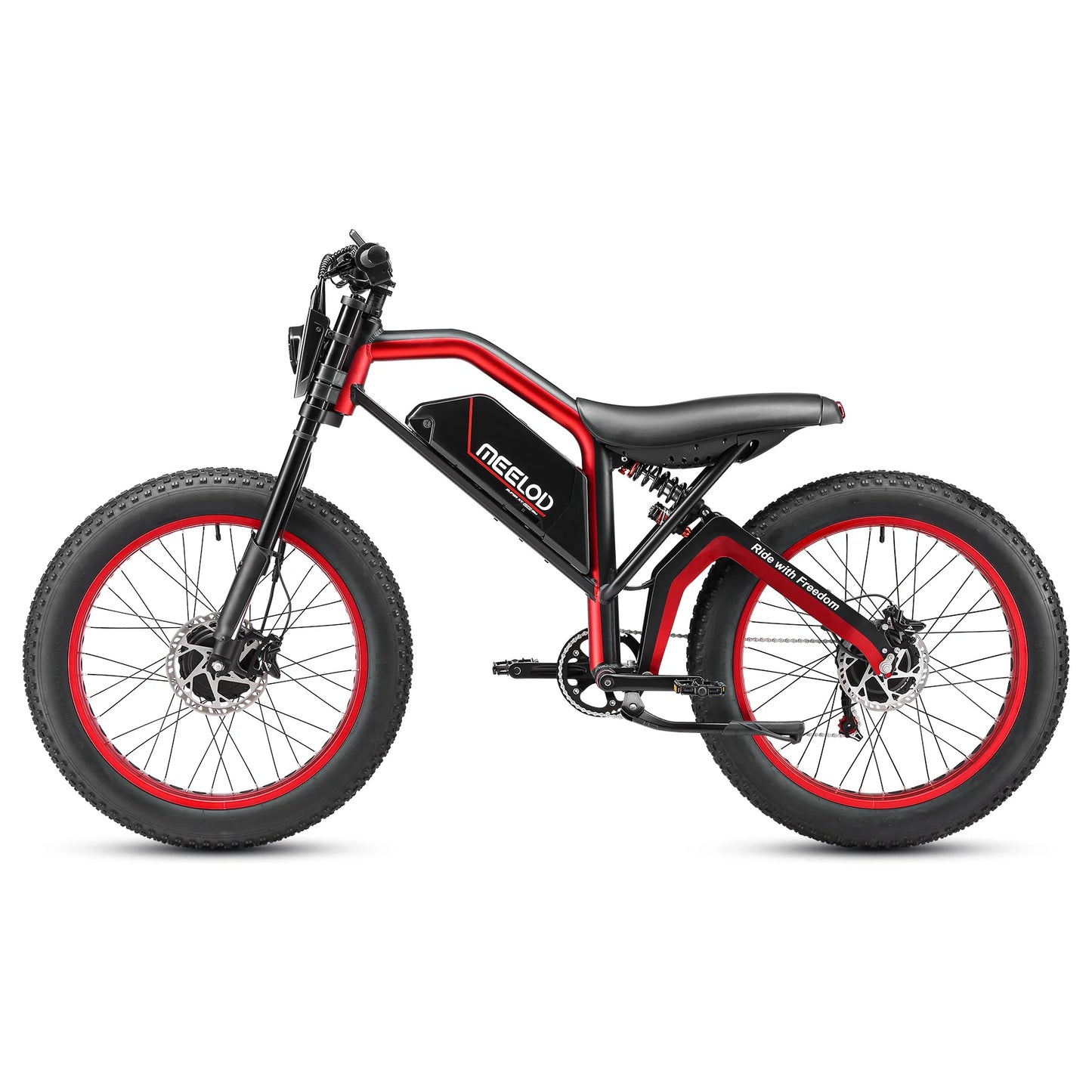 MEELOD XT600DL Dual 1000W Electric Fat Tire Mountain E Bike