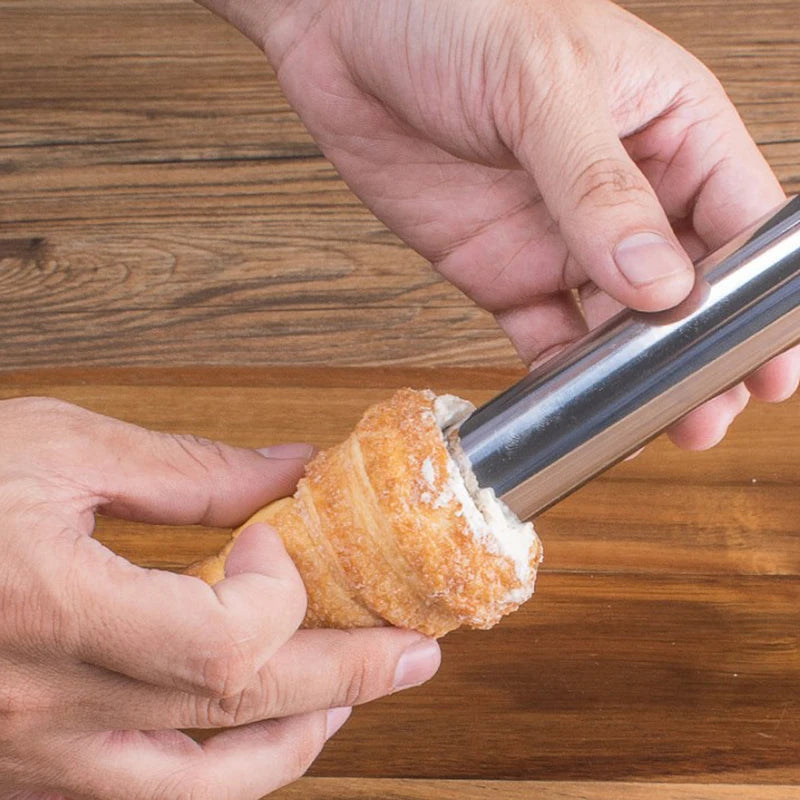 Cake Tools Stainless Pastry Cone Mould Set For Croissants