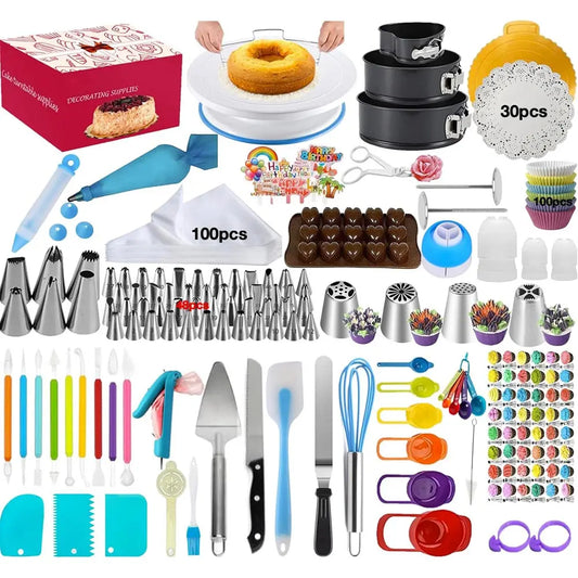 Feature Silicone Bakeware Cake Decorating Kit Turntable
