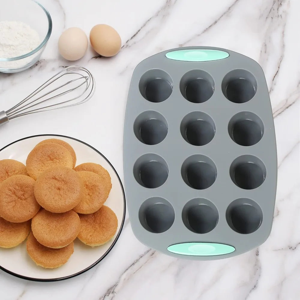 Thirty In One Silicone Baking Set Pans Molds And Cups