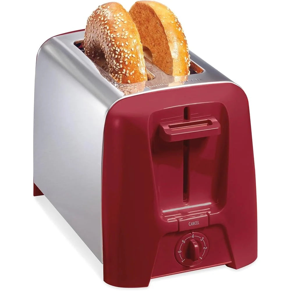 XMSJH 2 Slice Toaster Extra Wide Slots Shade Selector