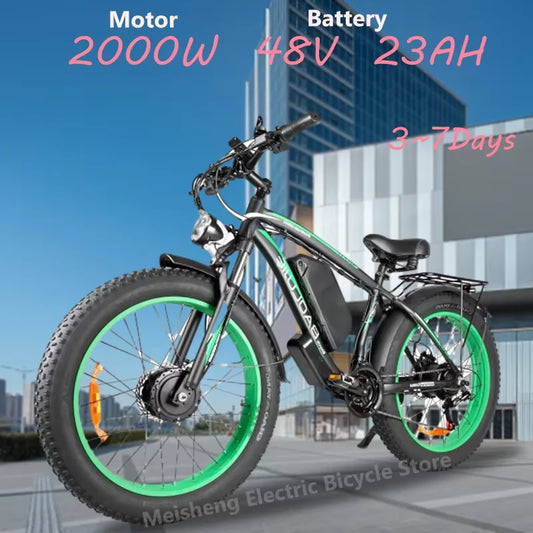 EBIKE BLJ 2602 Electric Bicycle 2000W Dual Motor 48V 23Ah