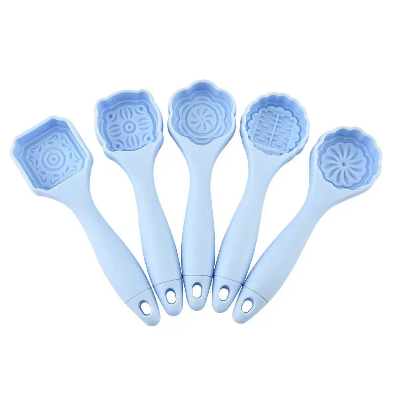 Feature Mooncake Molds Portable Reusable Pastry Set