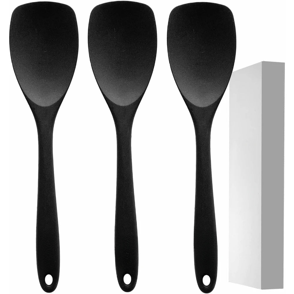Silicone Spatula Set Heat Resistant Nonstick Spatulas For Cooking