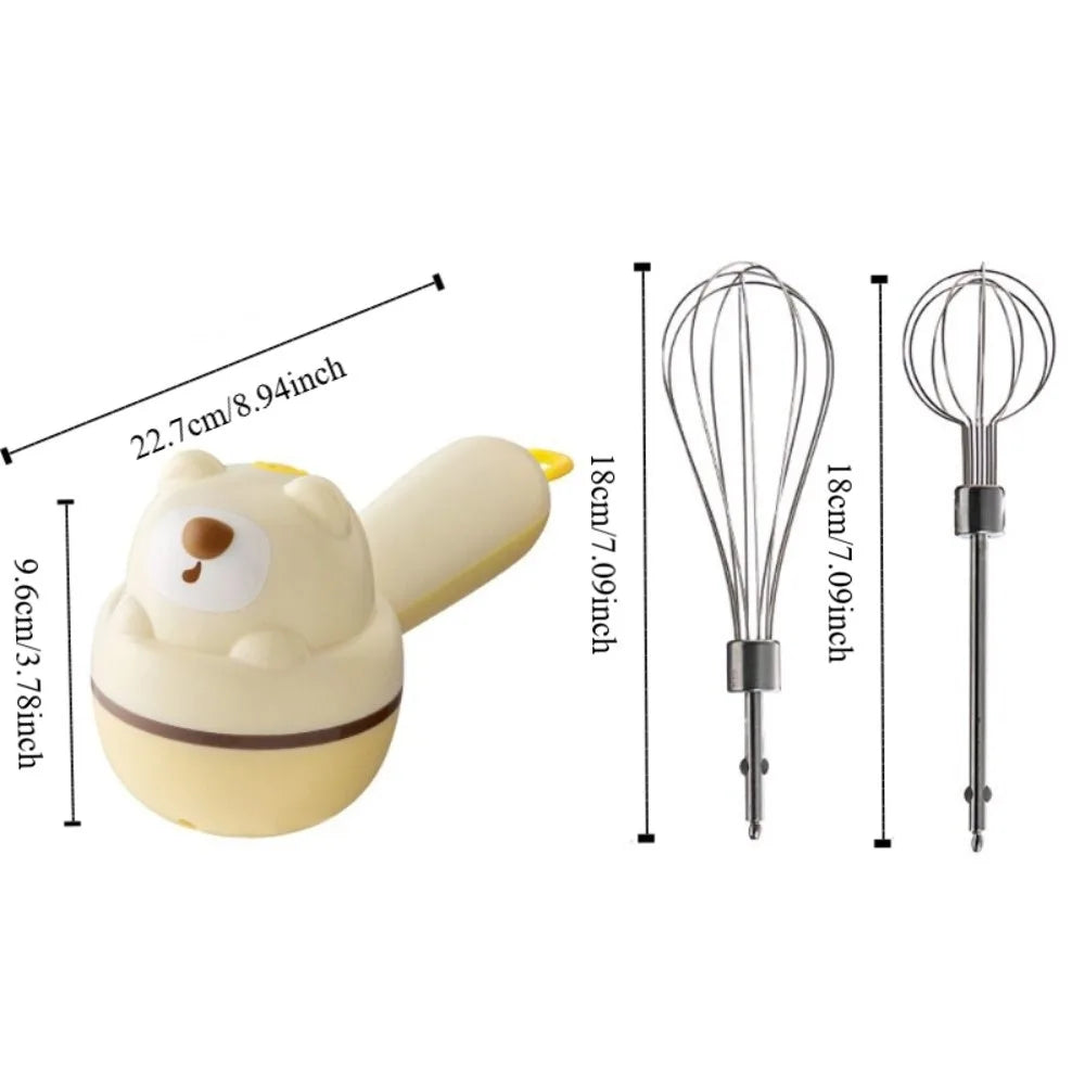 Hign Concerned Electric Egg Whisk Handheld Cordless Beater