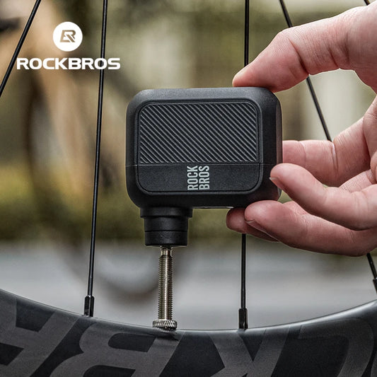 RockBros Portable Mini Electric Bike Pump 100 PSI Type C