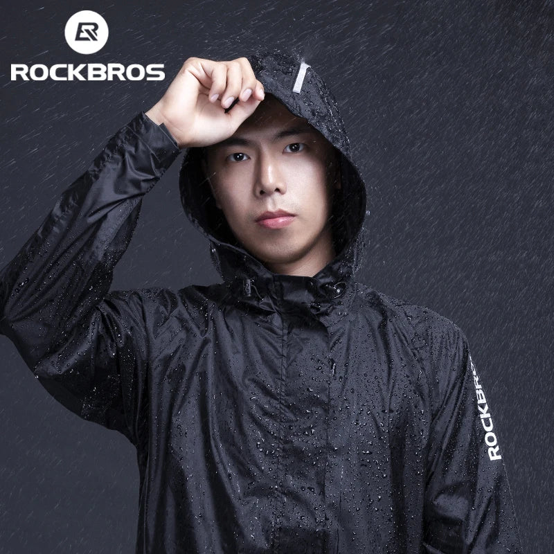 RockBros Cycling Waterproof Jacket Men Breathable Reflective