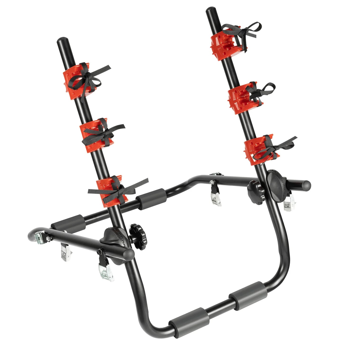 Foldable Car Trunk Bike Rack For 3 Bikes Trunk Mount